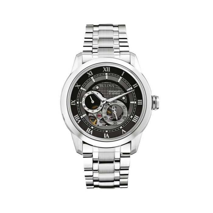 Bulova Automatic Men's Watch Sutton 96A119 Black