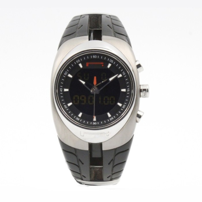 Digital analogue watch Pirelli PZERO Time 7951901215 Black