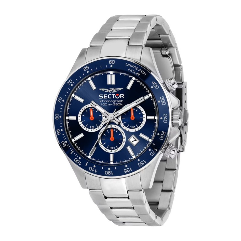 Quartz men's chronograph Sector 230 R3273661037 Blue