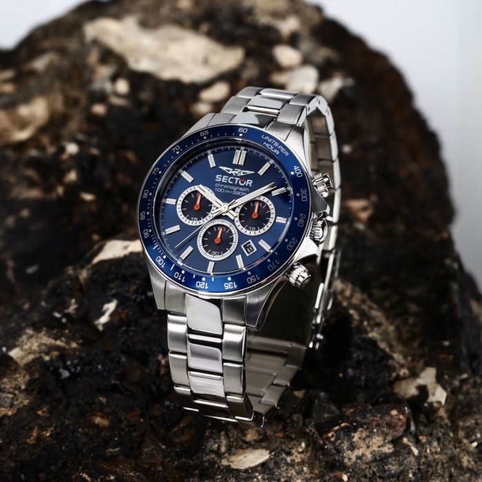 Quartz men's chronograph Sector 230 R3273661037 Blue