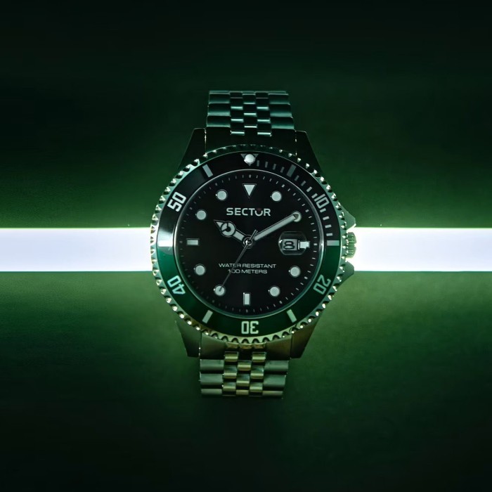 Orologio uomo al quarzo Sector 230 R3253161052 Nero