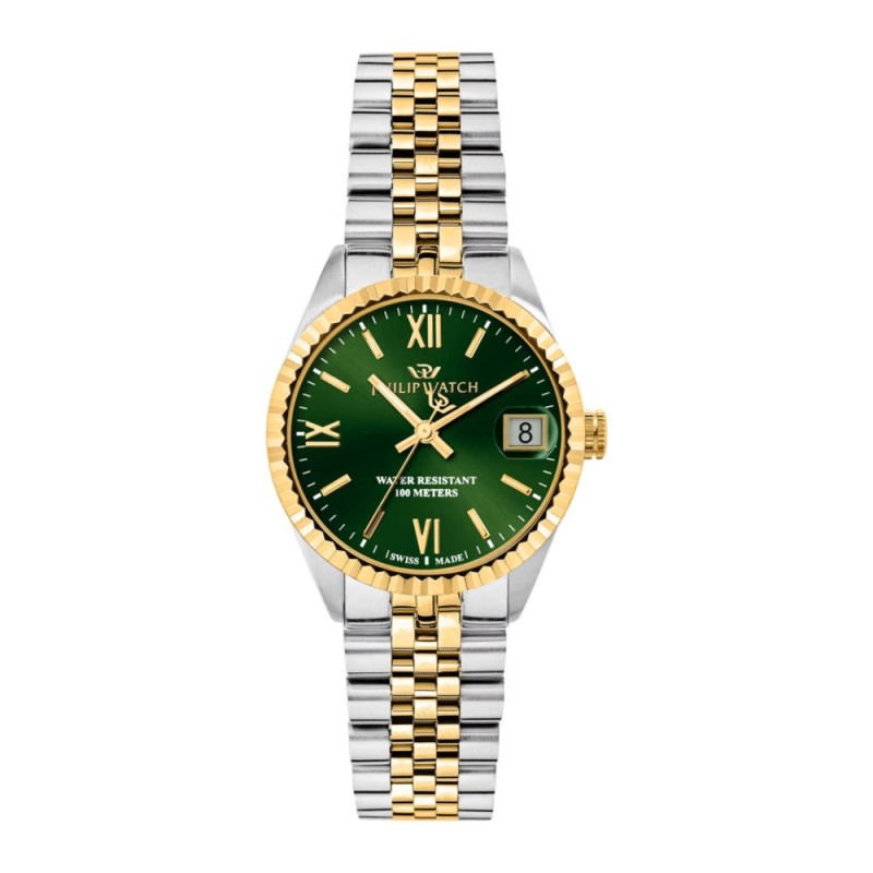 Women's Quartz Watch Philip Watch Caribe R8253597656 Green