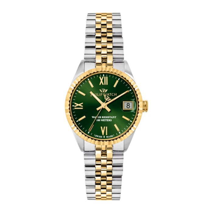 Women's Quartz Watch Philip Watch Caribe R8253597656 Green