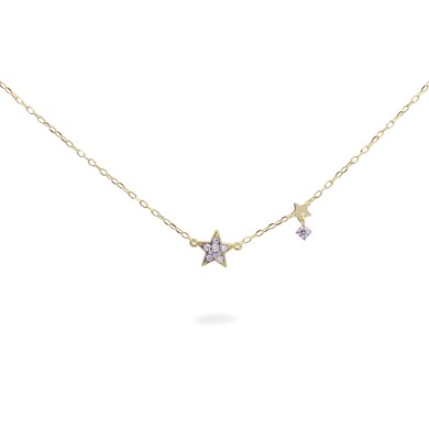 Round neck Rue des Mille stella pavé Stardust Ten GRZ-018 M1