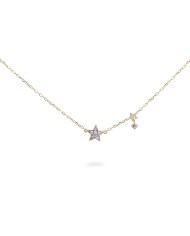 Round neck Rue des Mille stella pavé Stardust Ten GRZ-018 M1