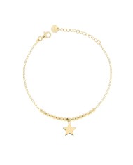 Rue des Mille Micro Bead Bracelet with Star BR190GG PL