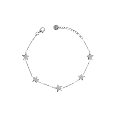 Bracelet with chain Rue des Mille 5 stars BR-CAT 5STE RH