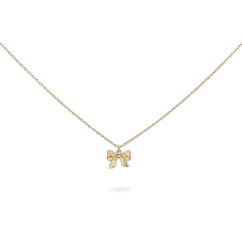 Round neck Rue des Mille with bow Candy Bows GR-022 M1