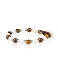 Men's Bracelet Gerba LAB 126 with Tiger Eye and Agate