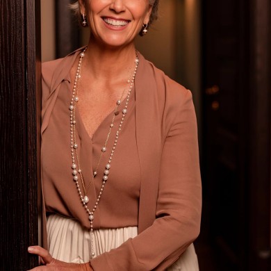 Collana lunga donna Rue des Mille con perla a goccia Whiteside CL-019 M3