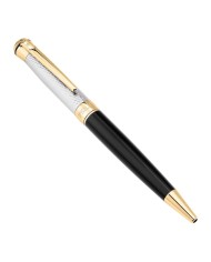 Man Ballpoint Pen Philip Watch J820636 Black gold and silver J820636