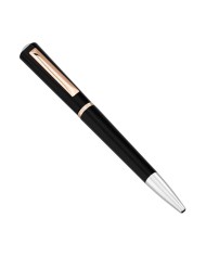 Man Ballpoint Pen Philip Watch WI J820639 Black silver and gold