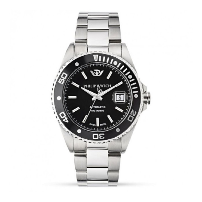 Orologio uomo automatico Philip Watch Caribe R8223597026 Nero