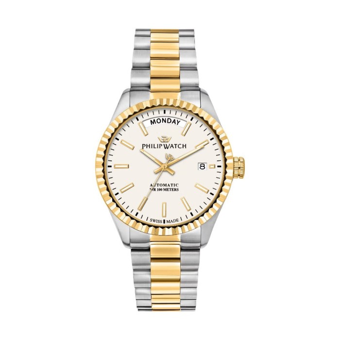 Men's Automatic Watch Philip Watch Caribe 8056783083046 Ivory