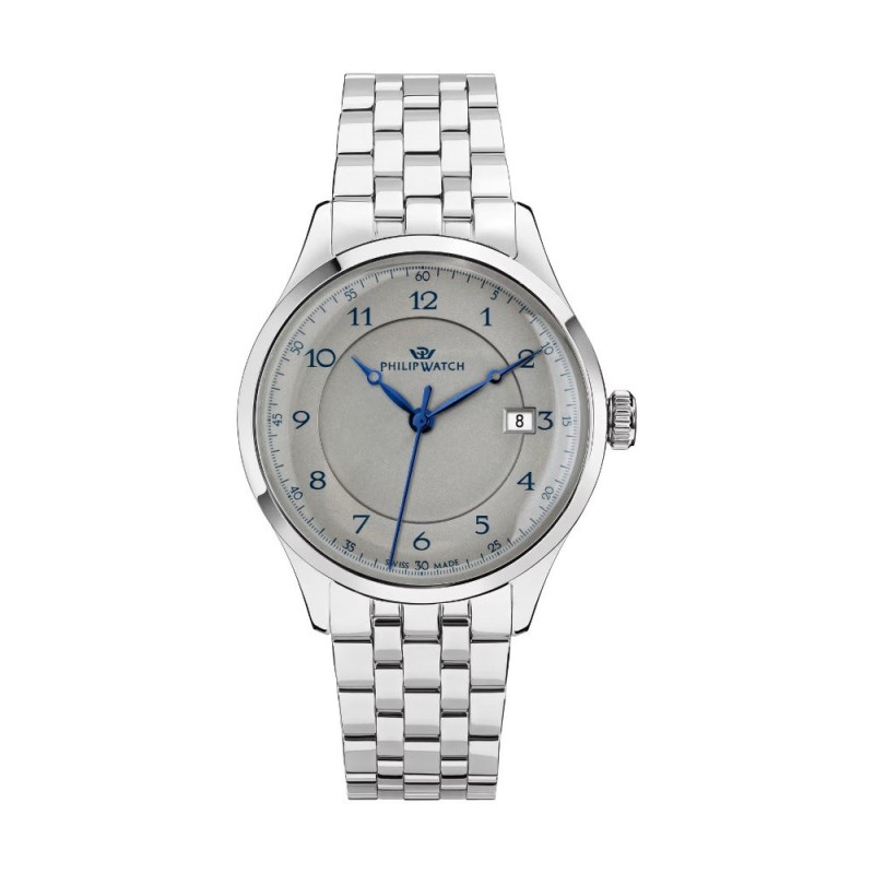 Quartz men's watch Philip Watch Museum R8253225001 Grey