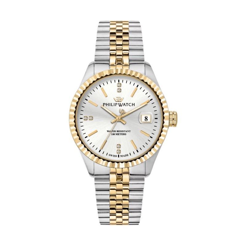 Quartz men's watch Philip Watch Caribe R8253597092 Silver