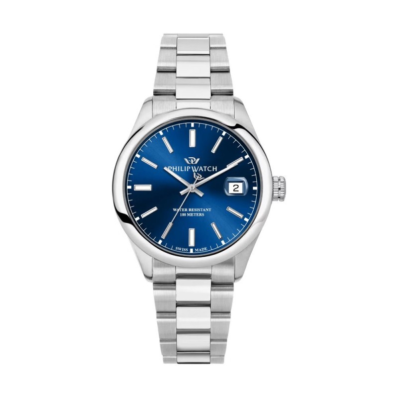 Quartz men's watch Philip Watch Caribe R8253597644 Blue