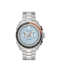 Cronografo uomo al quarzo Bulova Racer 98B432 Celeste