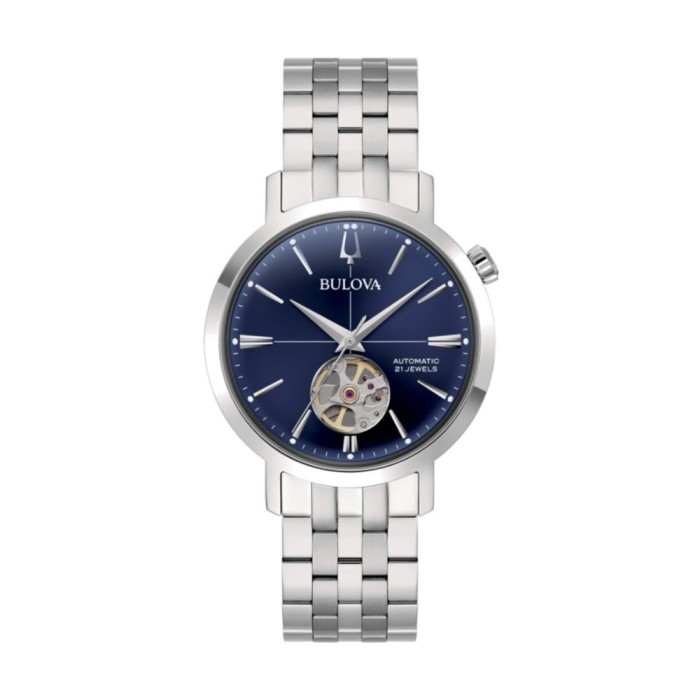 Men's Automatic Watch Bulova Aerojet 96A320 Blue