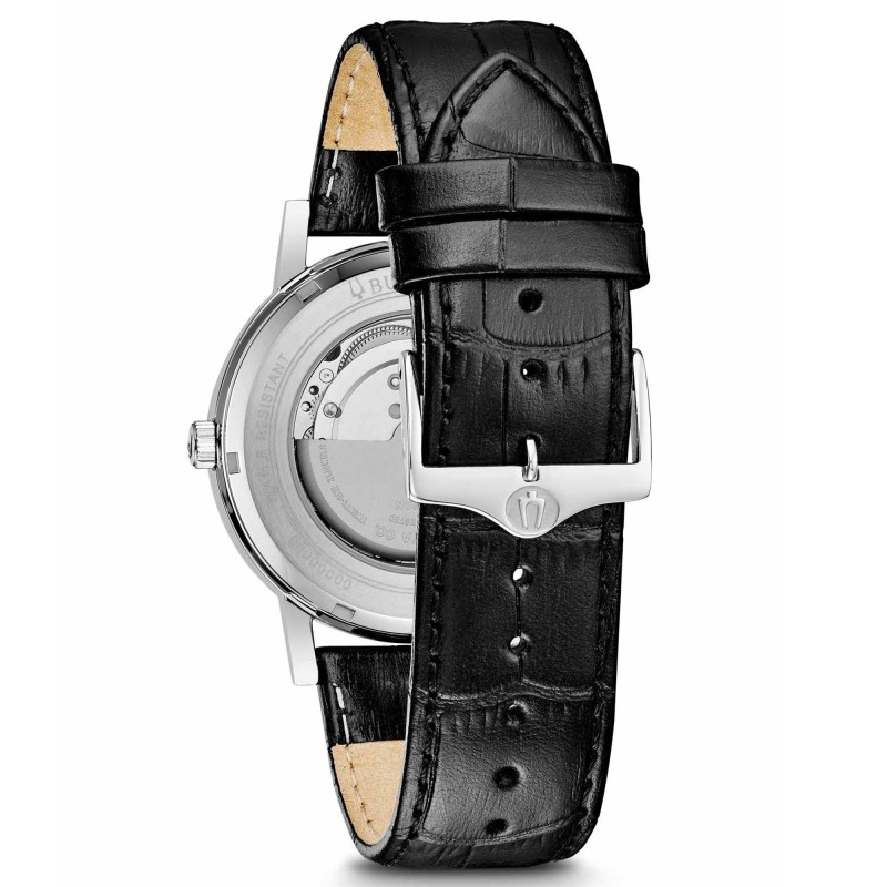 Bulova Automatic Men's Watch Clipper 96C131 Black