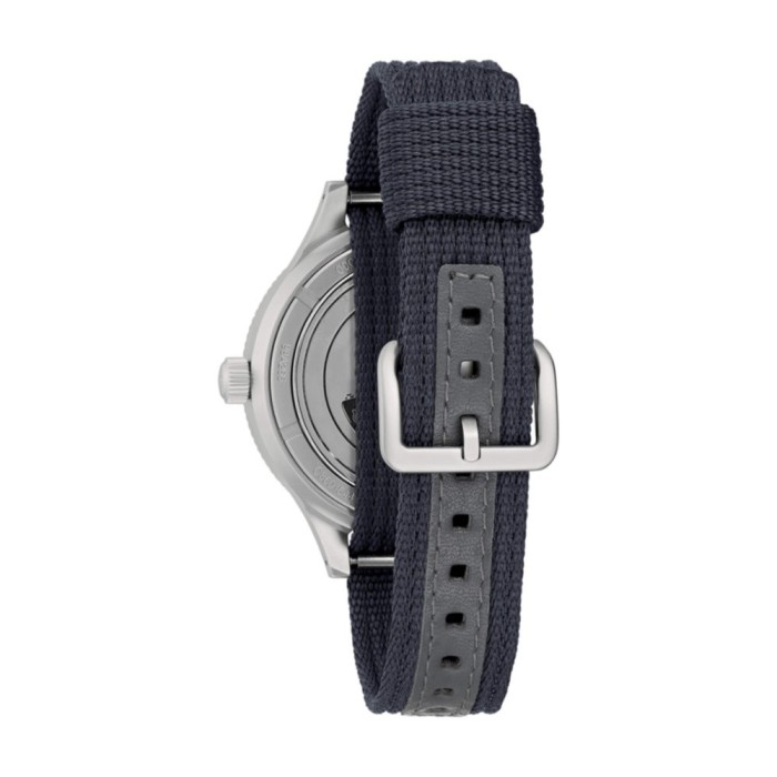 Men's Automatic Watch Bulova Military Ship 98A266 Black