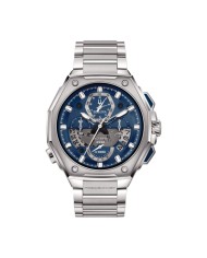 Quartz man chronograph Bulova Precisionist X 96B349 Blue