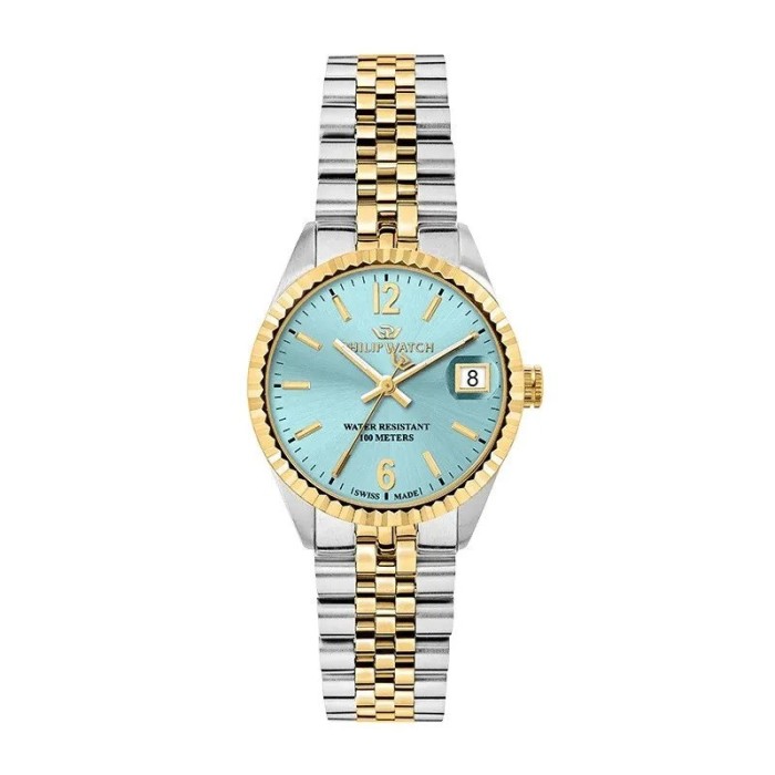 Women's Quartz Watch Philip Watch Caribe R8253597662 Frozen Blue