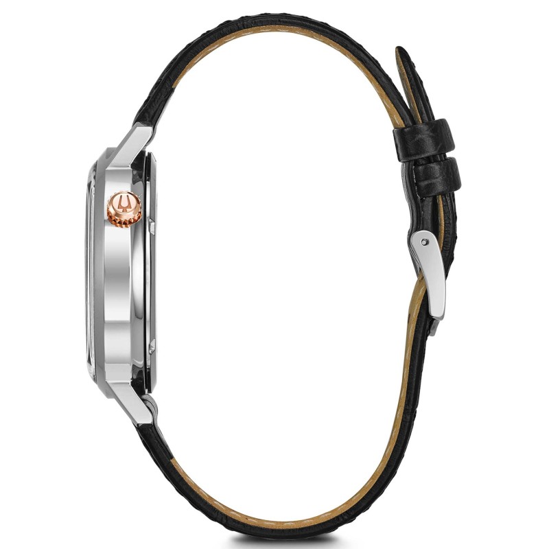 Bulova Orologio Uomo Automatico Aerojet 98A187 Antracite