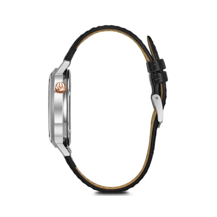 Bulova Orologio Uomo Automatico Aerojet 98A187 Antracite