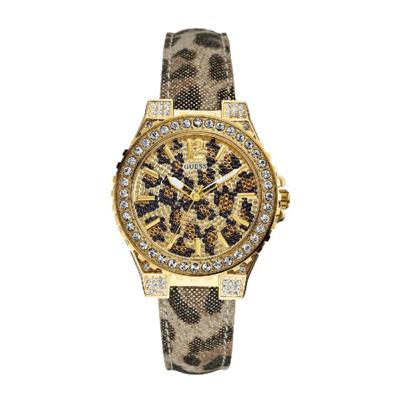 Women's Quartz Watch Guess Glam W0030L1 Animal