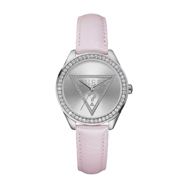 Orologio donna al quarzo Guess Triangle W65010L1 Argento e Rosa