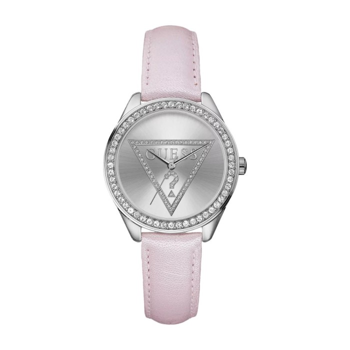 Orologio donna al quarzo Guess Triangle W65010L1 Argento e Rosa