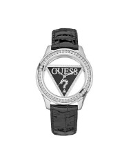 Women's Guess Quartz Watch Clearly W10216L2 Black