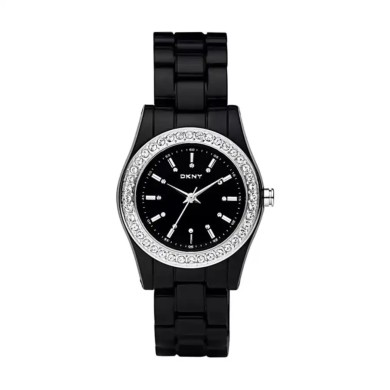 Women's Quartz Watch Woman Karan NY8146 Black