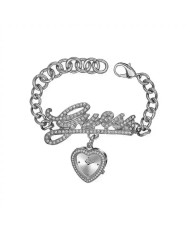 Women's Quartz Watch Guess W11574L1 Silver