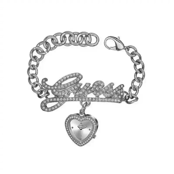 Women's Quartz Watch Guess W11574L1 Silver