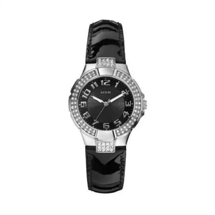 Quartz watch Guess W95137L2 Black