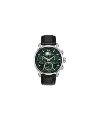 Bulova Men's Watch at the Quartz Sutton Big Date 96B310 Green