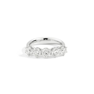 Women's Ring Recarlo Anniversary in white gold and diamonds R01MZ014/085-14