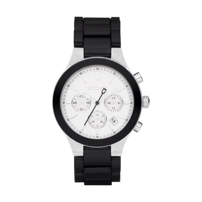 Women's Quartz Watch Women's Karan DKNY NY8264 Black and White