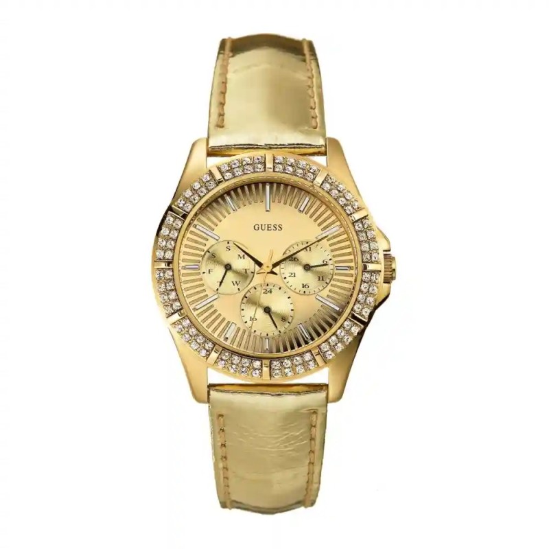 Orologio da donna al quarzo Guess Sassy W12013L1 Gold