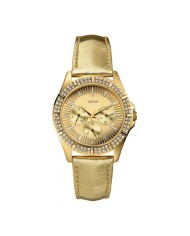 Women's Quartz Watch Guess Sassy W12013L1 Gold