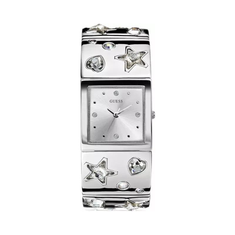 Women's Quartz Watch Guess W12047L1 Silver