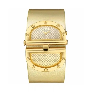 Women's Quartz Watch Guess Elegant W12505L1 Gold