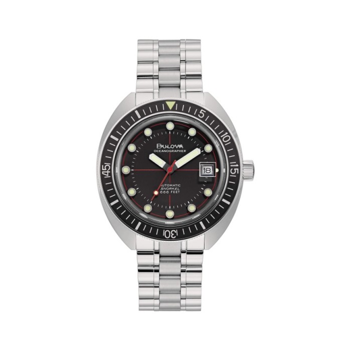 Bulova Automatic Men's Watch Oceanographer 41 96B344 Black