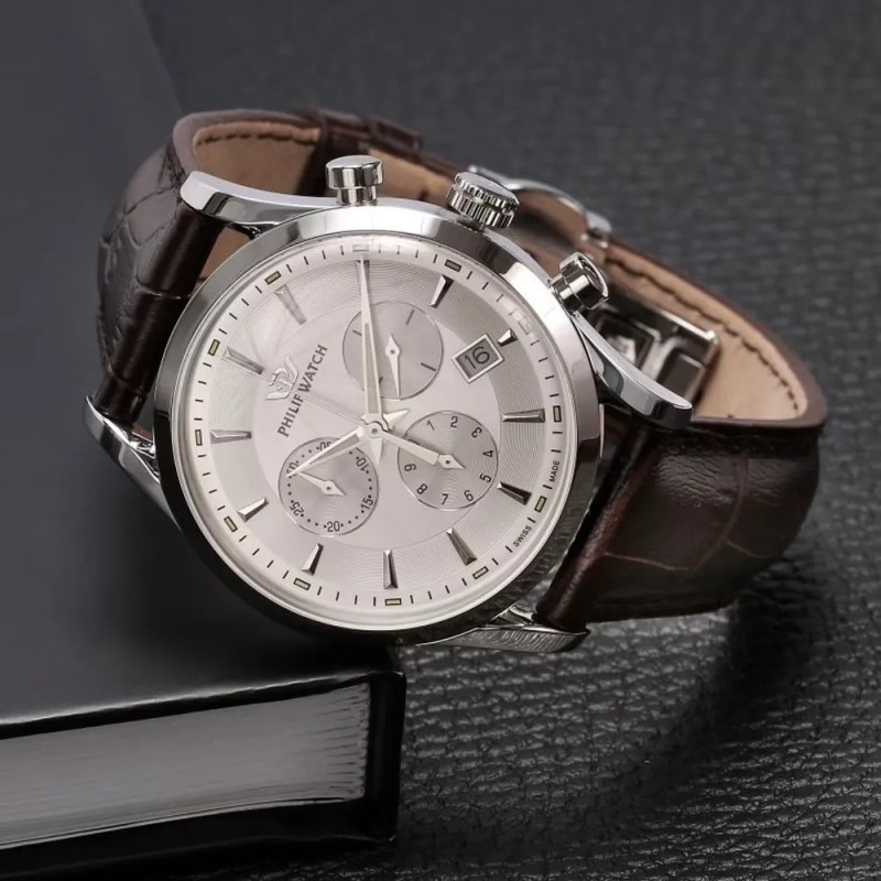 Men's Quartz Chronograph Philip Watch Sunray R8271680003