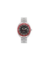 Bulova Watch Man Automatic Oceanographer 41 96B343 Black and Red