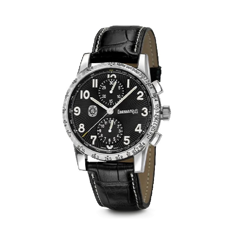 Cronografo da uomo automatico Eberhard & Co Tazio Nuvolari 31075 CPC