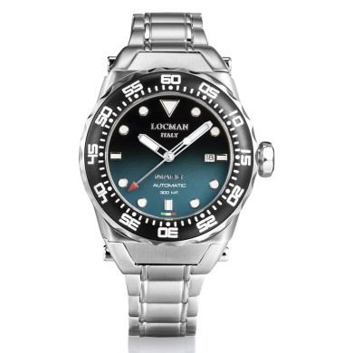 Locman Automatic Men's Watch Sea 300 MT 0559A26A Black