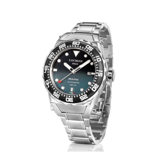 Locman Automatic Men's Watch Sea 300 MT 0559A26A Black